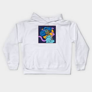 Unicorn girl Kids Hoodie